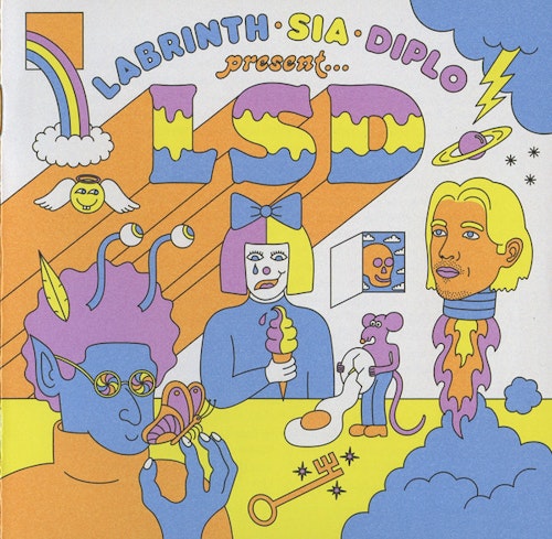 Sia, Diplo & Labrinth present LSD cover